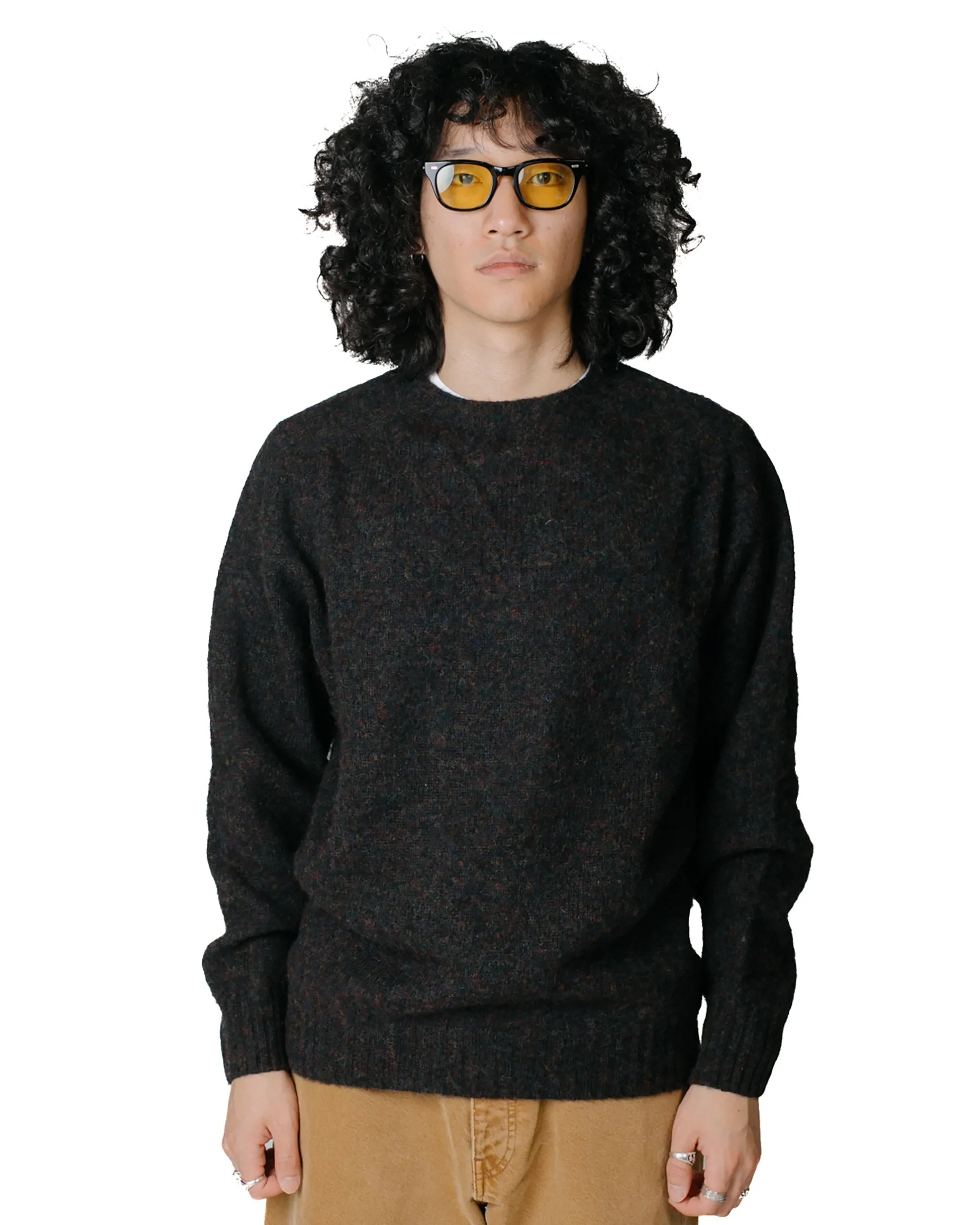 Lost & Found Shaggy Sweater Charcoal