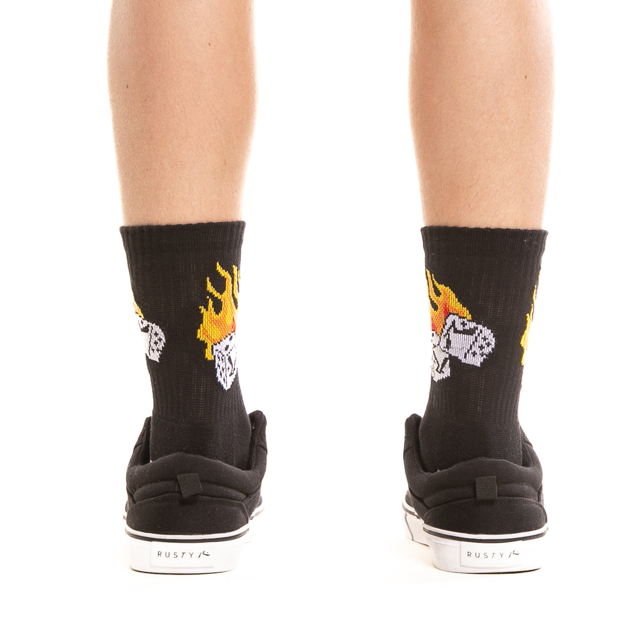 Medias Rusty Casino Socks Black