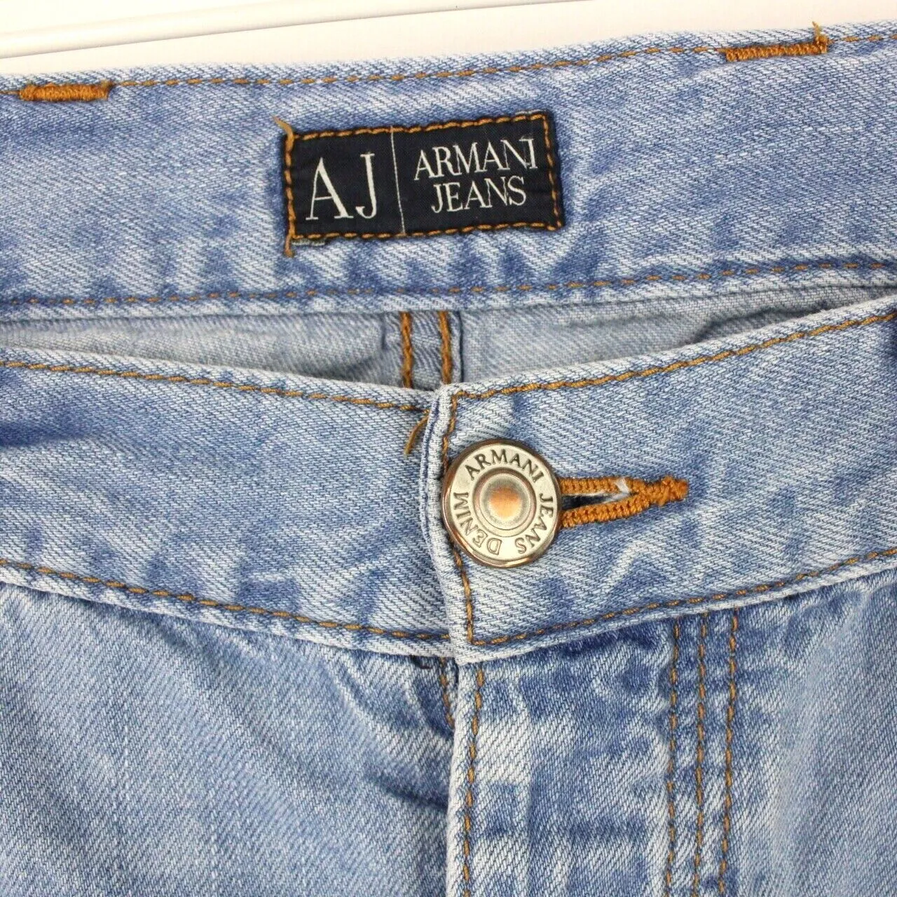 Mens ARMANI 00s Jeans Light Blue | W34 L34