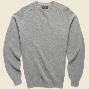 Merino Crew Sweater - Grey