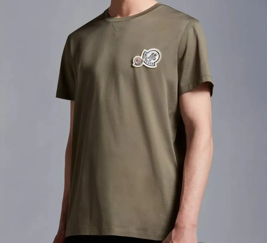 MONCLER  |Double Logo Patch T-Shirt