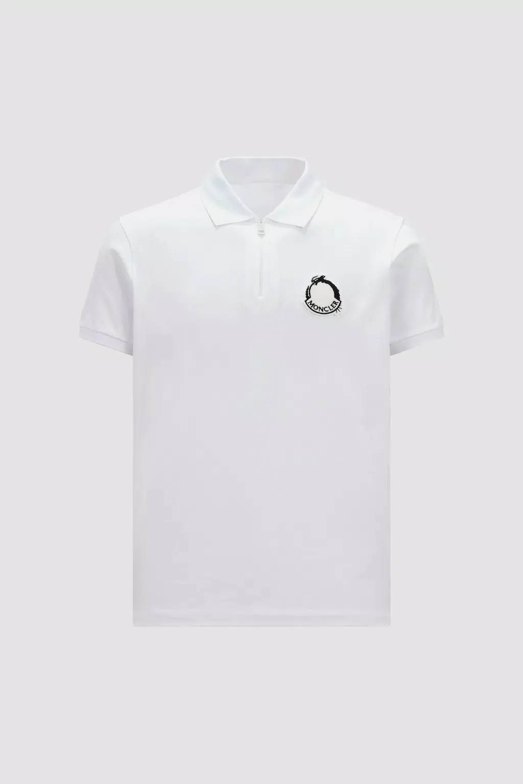 MONCLER  |Logo Patch Polo Shirt