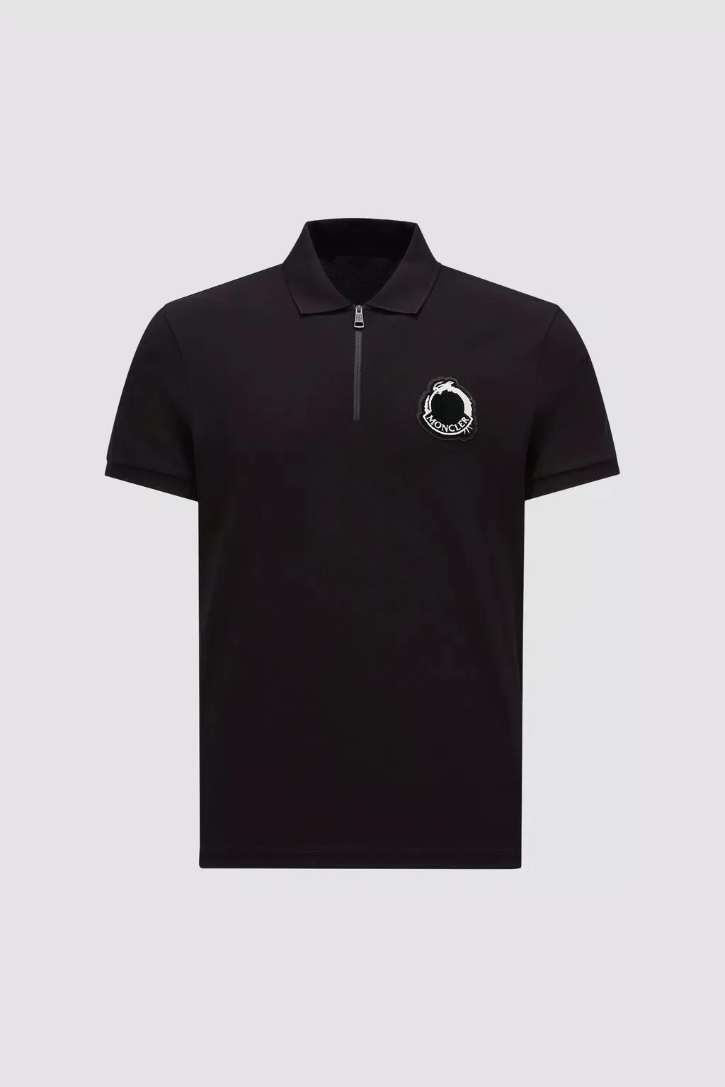 MONCLER  |Logo Patch Polo Shirt