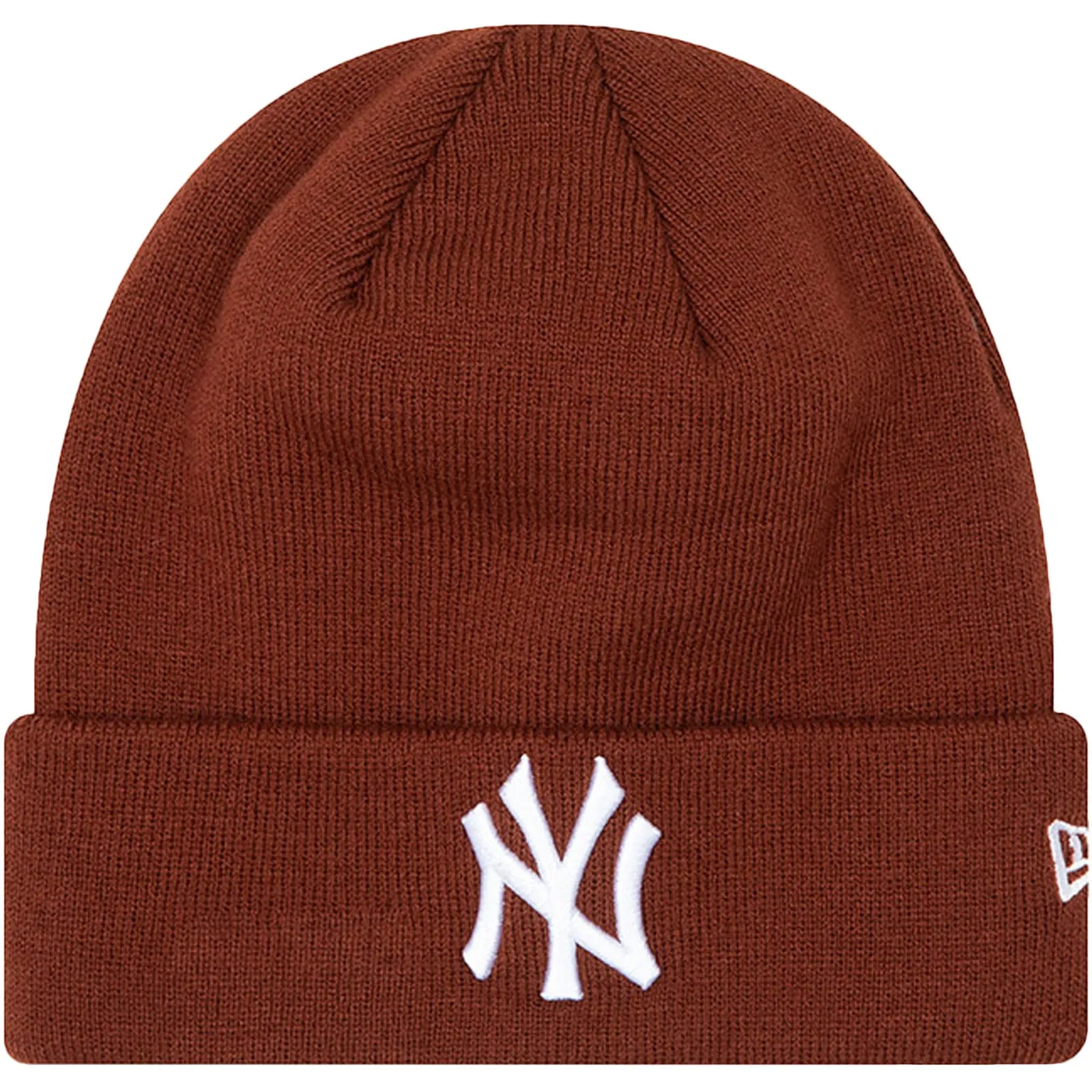 New Era Womens New York Yankees MLB Beanie - Brown