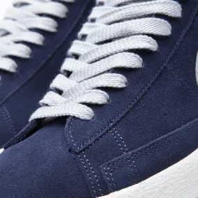 Nike Blazer Mid Premium Vintage SuedeMidnight Navy & Strata Grey