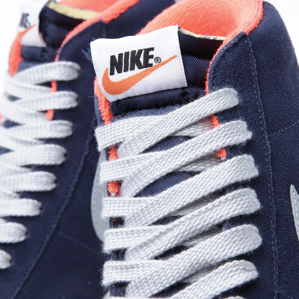 Nike Blazer Mid Premium Vintage SuedeMidnight Navy & Strata Grey