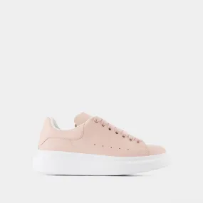 Oversized Sneakers - Alexander Mcqueen - Pink - Leather