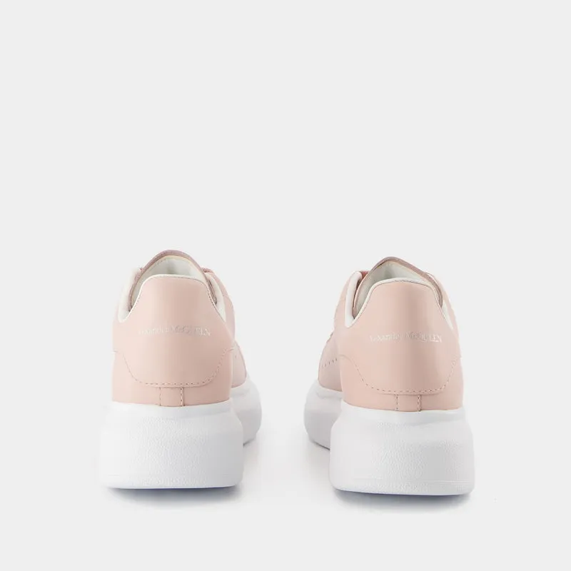 Oversized Sneakers - Alexander Mcqueen - Pink - Leather