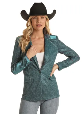 Panhandle Slim Womens Iridescent Blazer