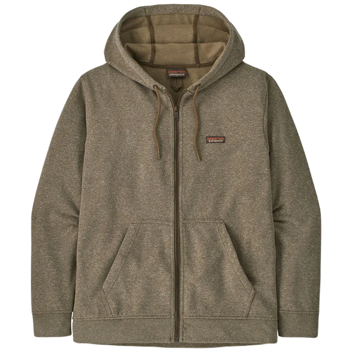 Patagonia Men's Dark Ash Full-Zip Work Hoody Sweatshirt