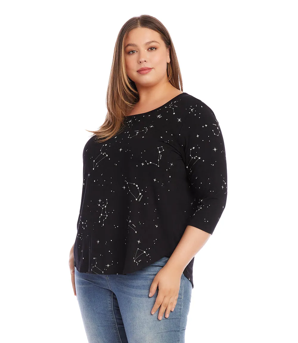 Plus Size Horoscope Tee