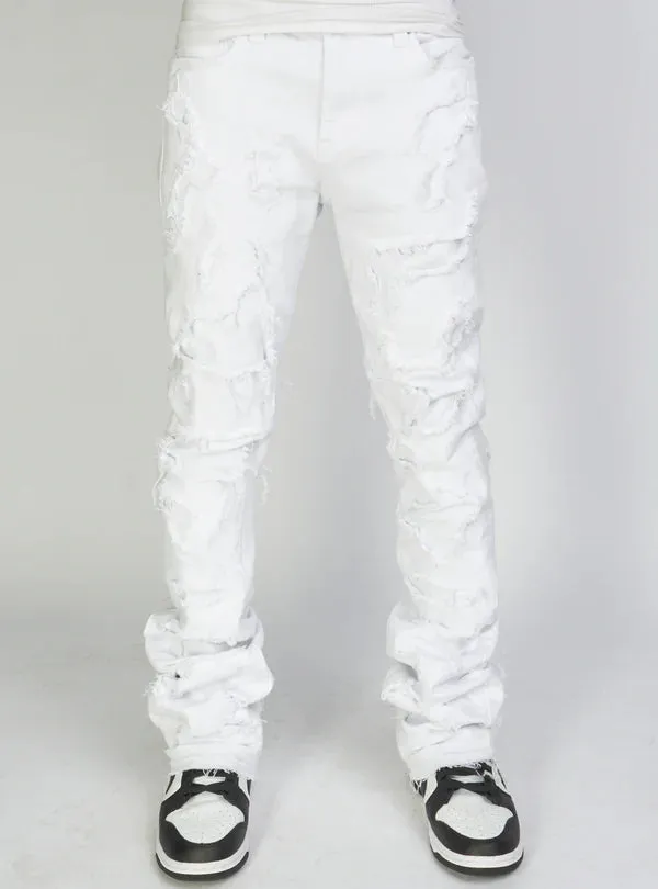 Politics Jeans Cargo Stacked Flare