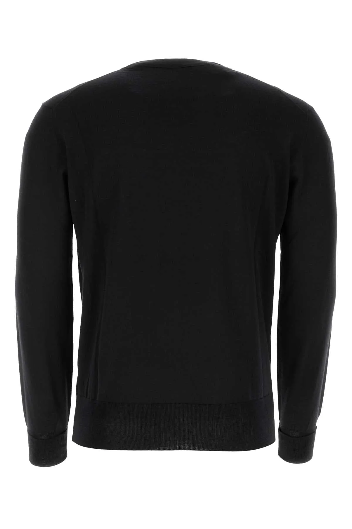 Pt Torino Black Wool Sweater