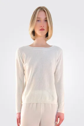 Pullover Sweater - White