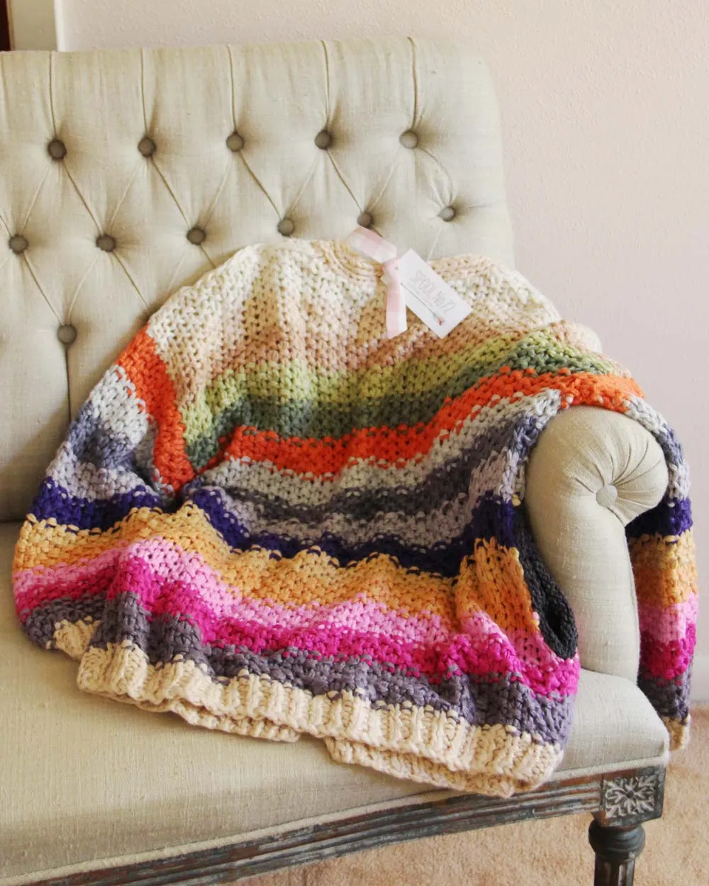 Rainbow Fisherman's Sweater