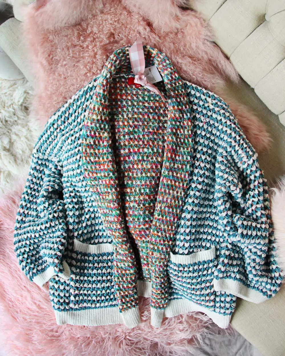 Rainbow Knit Sweater