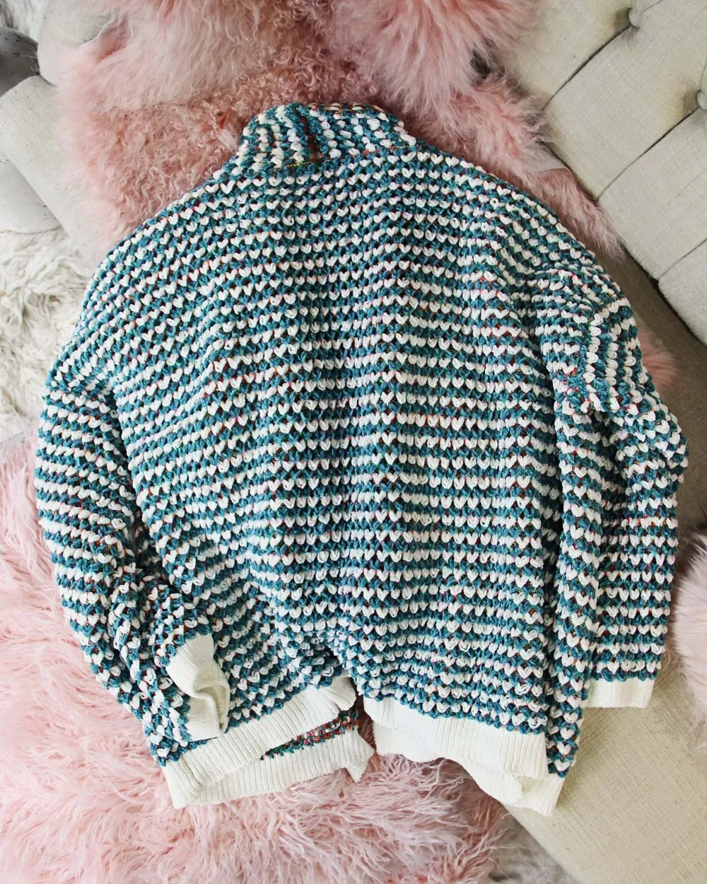 Rainbow Knit Sweater