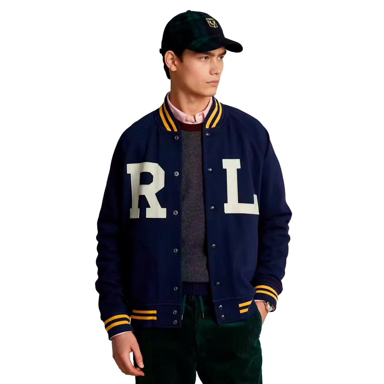 RALPH LAUREN - RL VARSITY JACKET