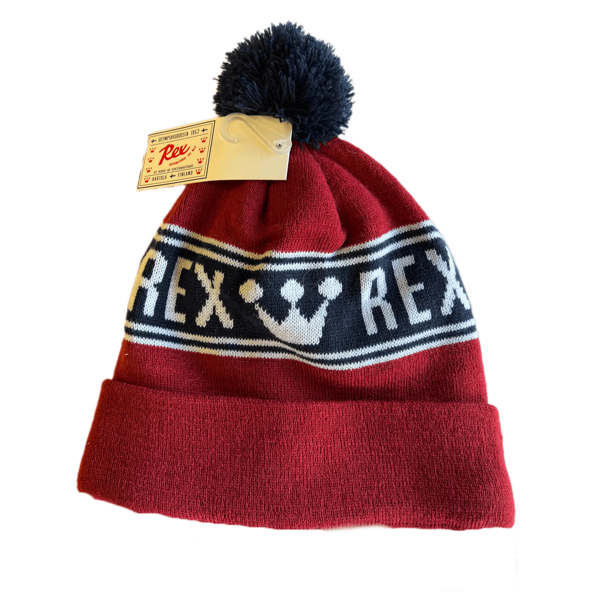 Rex Racing Service Beanie Maroon