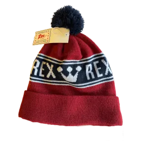 Rex Racing Service Beanie Maroon