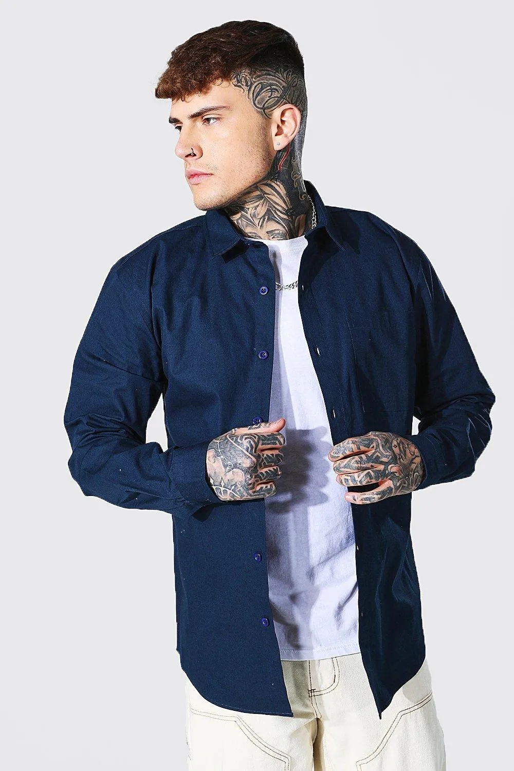 Ripstop Cotton Utility Shirt Jacket