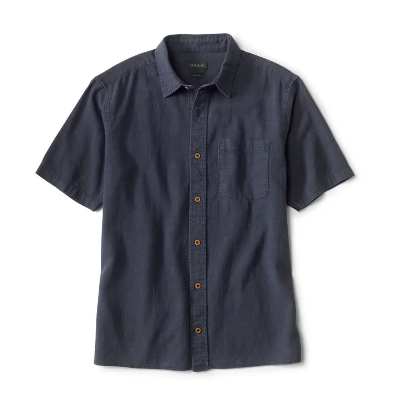 Rugged Air Pigment-Dyed Short-Sleeved Shirt