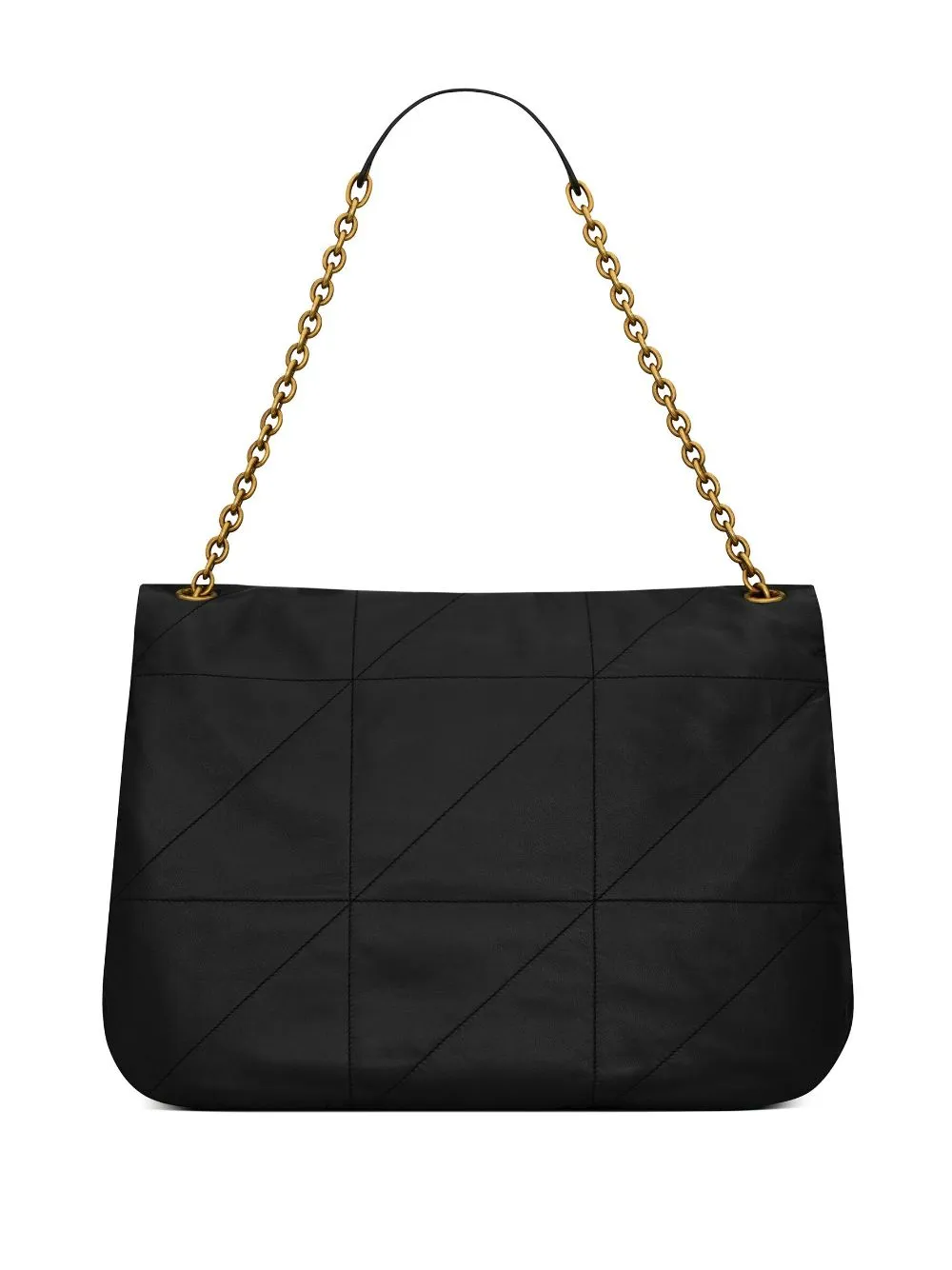 SAINT LAURENT Elegant Merlot Quilted Mini Shoulder Bag with Gold-Tone Accents