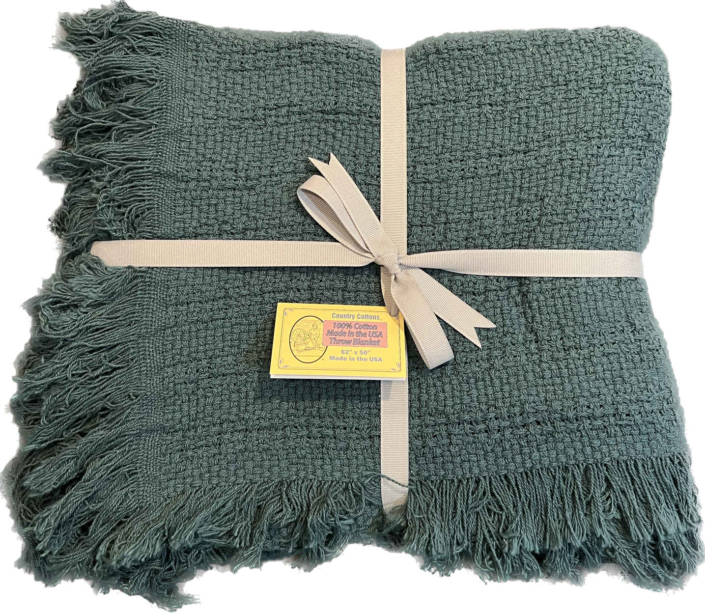 Sale: 100% Cotton Throw Blankets – 50″ x 60″: Teal