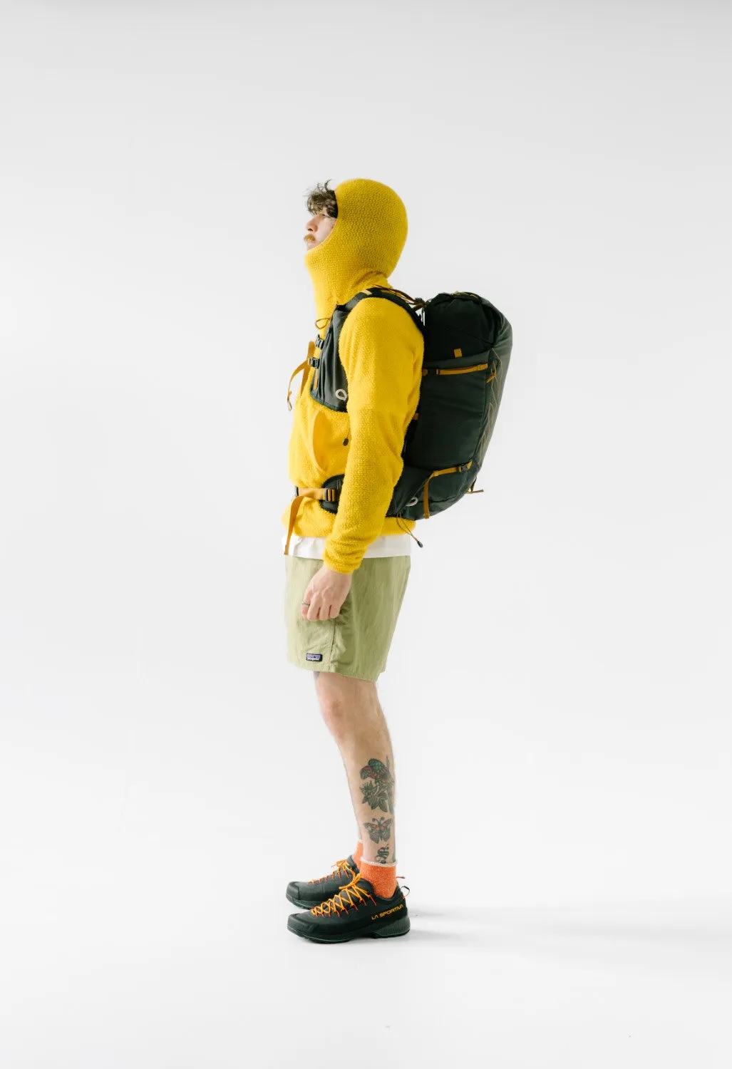 Senchi Designs Alpha 90 Hoodie with Pocket - Saffron