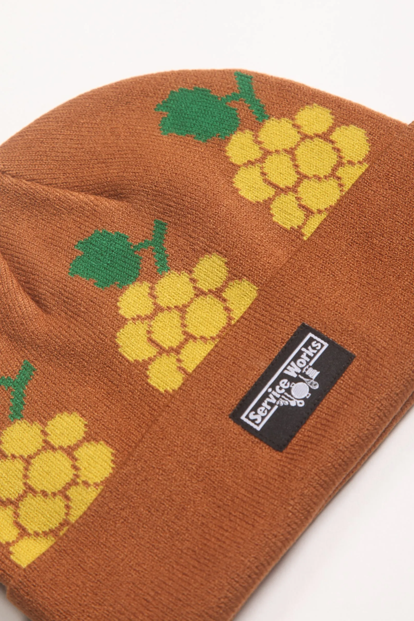 Service Works - Grape Beanie - Brown