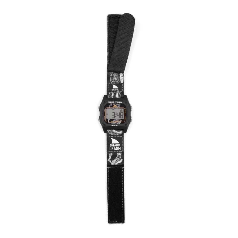 Shark Classic Leash Watch in Black Octopus