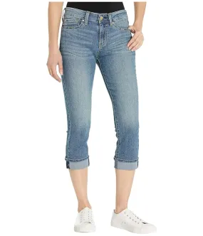 Signature by Levi Strauss & Co. Gold Label Mid-Rise Capri Jeans Women's