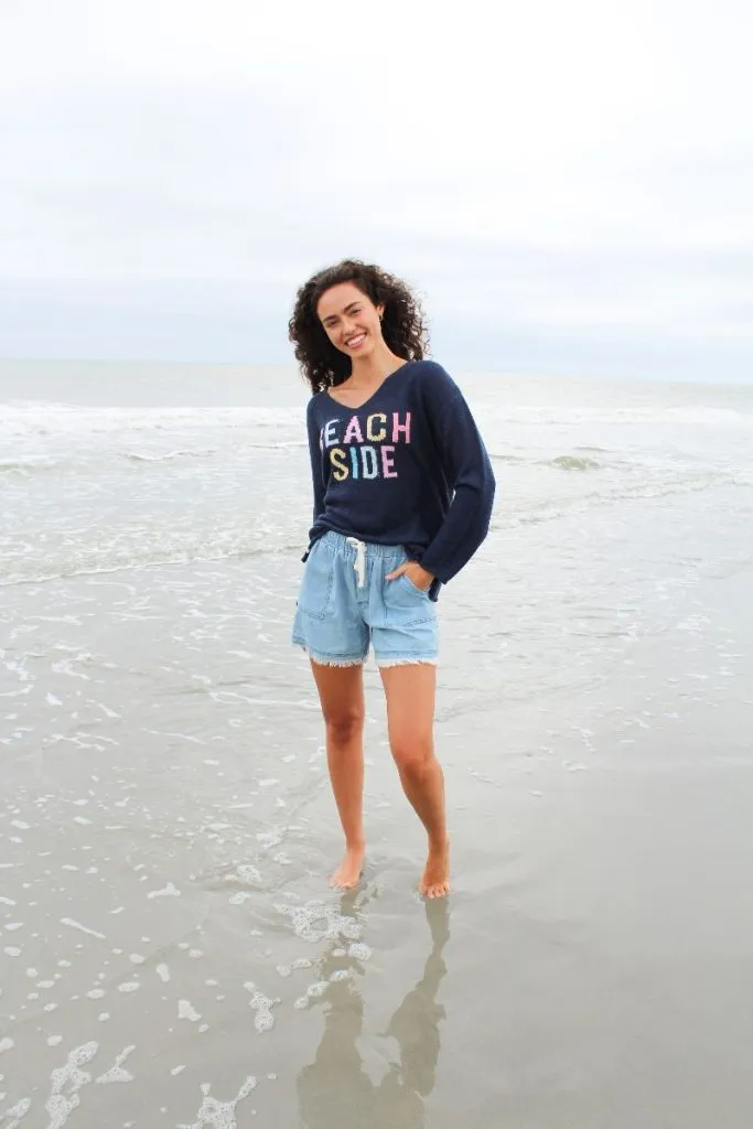 Simply Southern Every Day Beach Lake Sweater Top