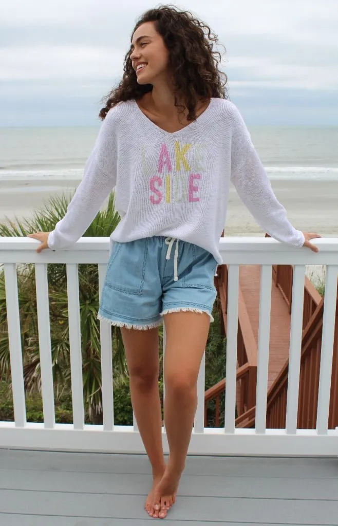 Simply Southern Every Day Beach Lake Sweater Top