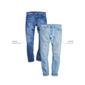 Slim Staple Medium Blue and Grand Light Blue 2-Pack Jeans