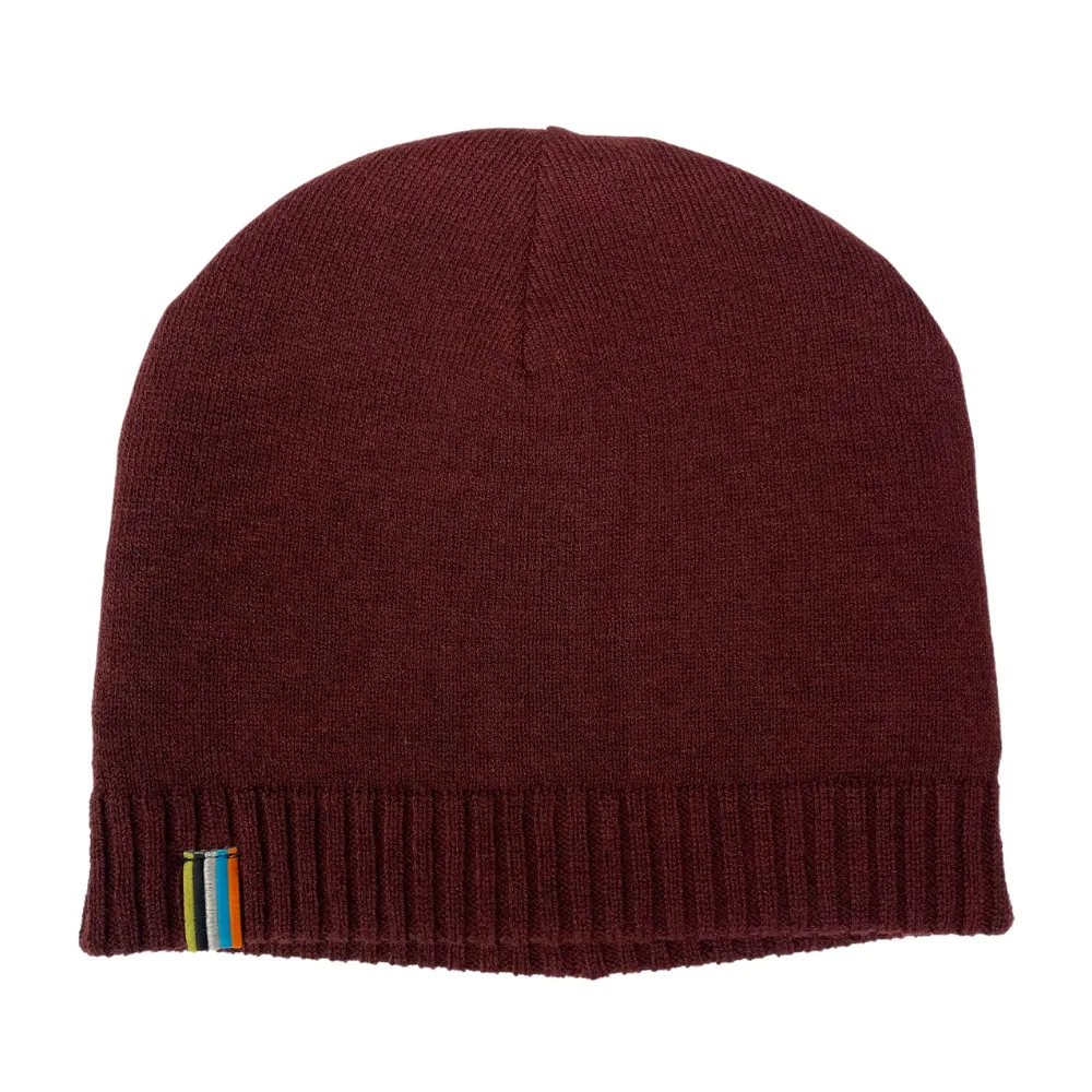 Smartwool Popcorn Cable Black Cherry Beanie (Women's)