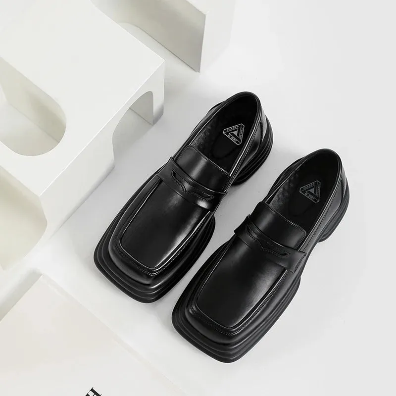 Square Toe Loafers