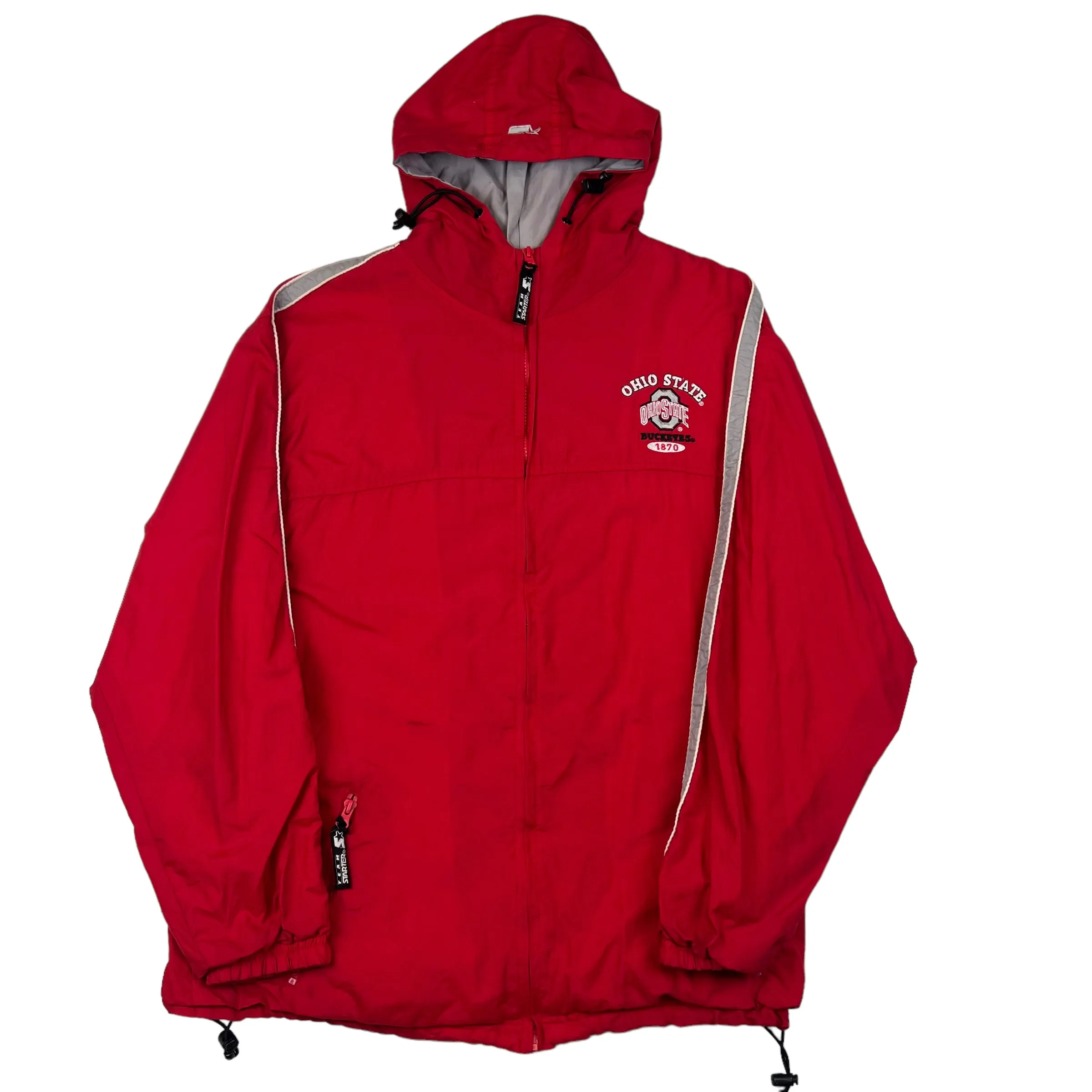 Starter Ohio State Buckeyes Red Jacket