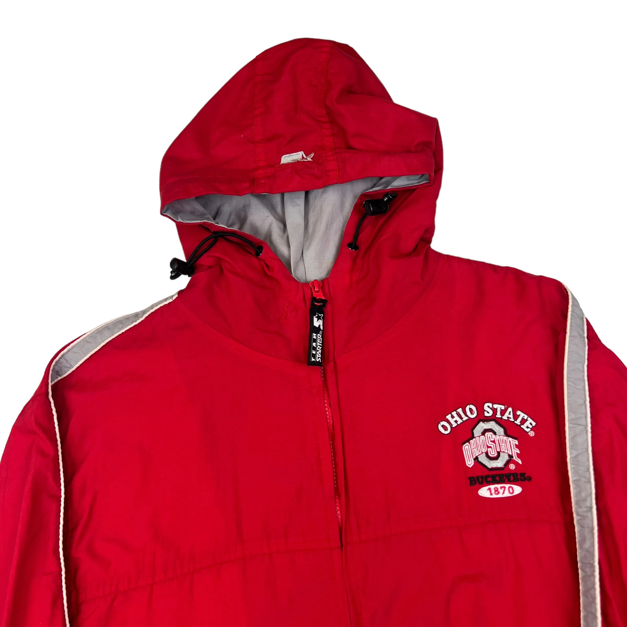 Starter Ohio State Buckeyes Red Jacket