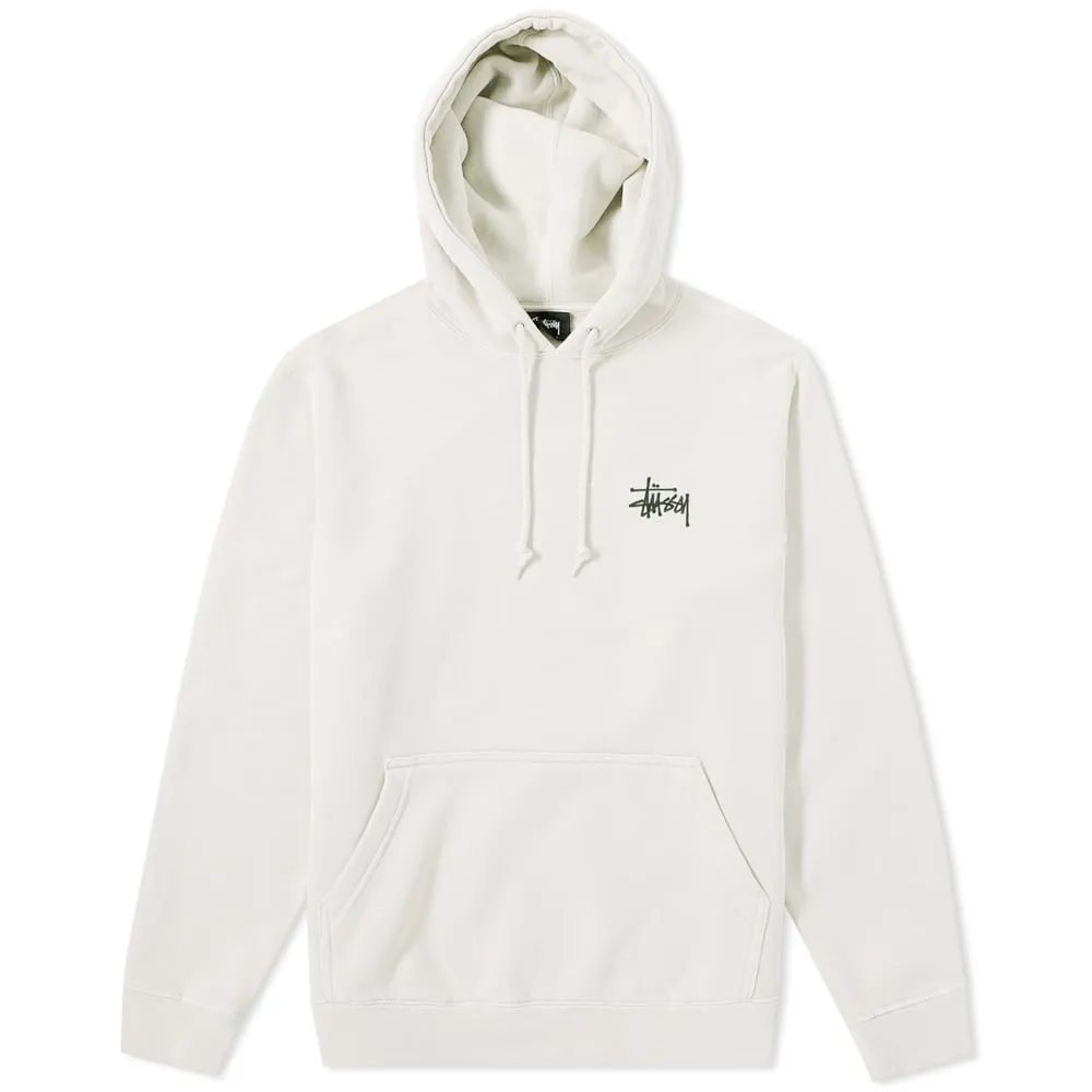 Stussy Basic Pigment Dyed HoodyNatural