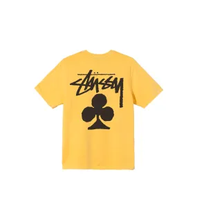 Stussy Club Pigment Dyed Tee Yellow 1904670