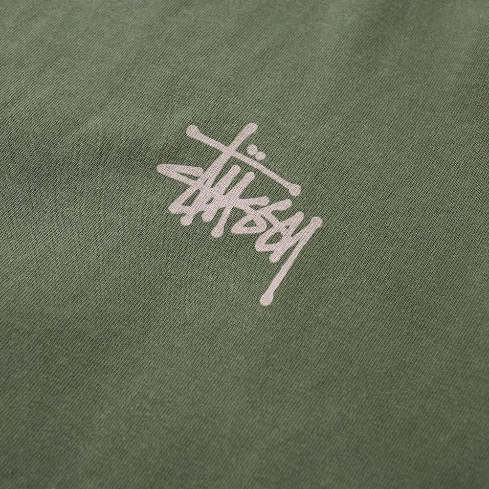 Stussy Pigment Dyed Basic TeeOlive