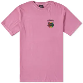 Stussy Rasta Sk8 Pigment Dyed TeeOrchid