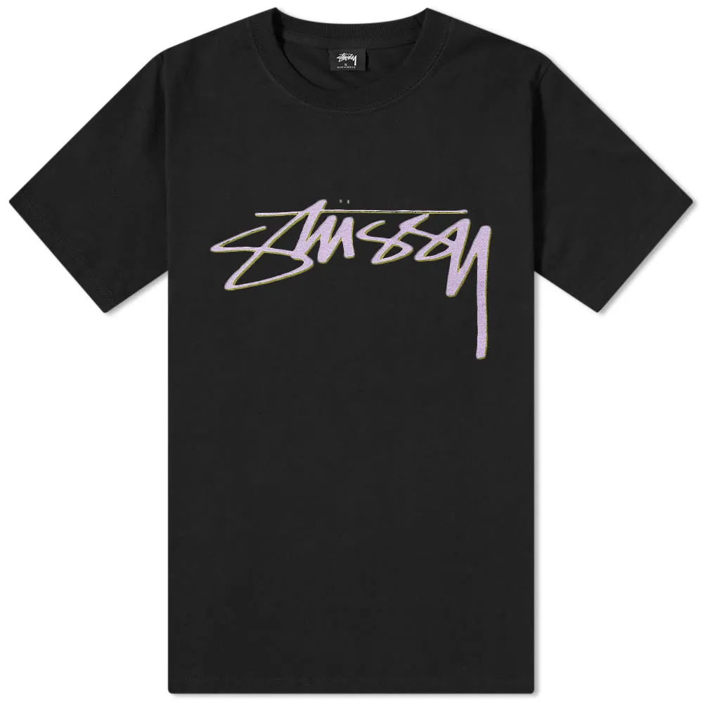 Stussy Smooth Stock Pigment Dyed TeeBlack