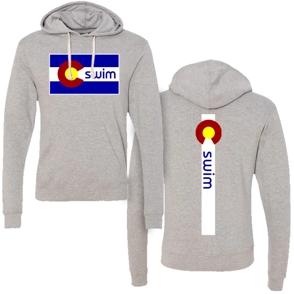 Swim Colorado Flag Hoody