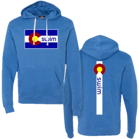 Swim Colorado Flag Hoody