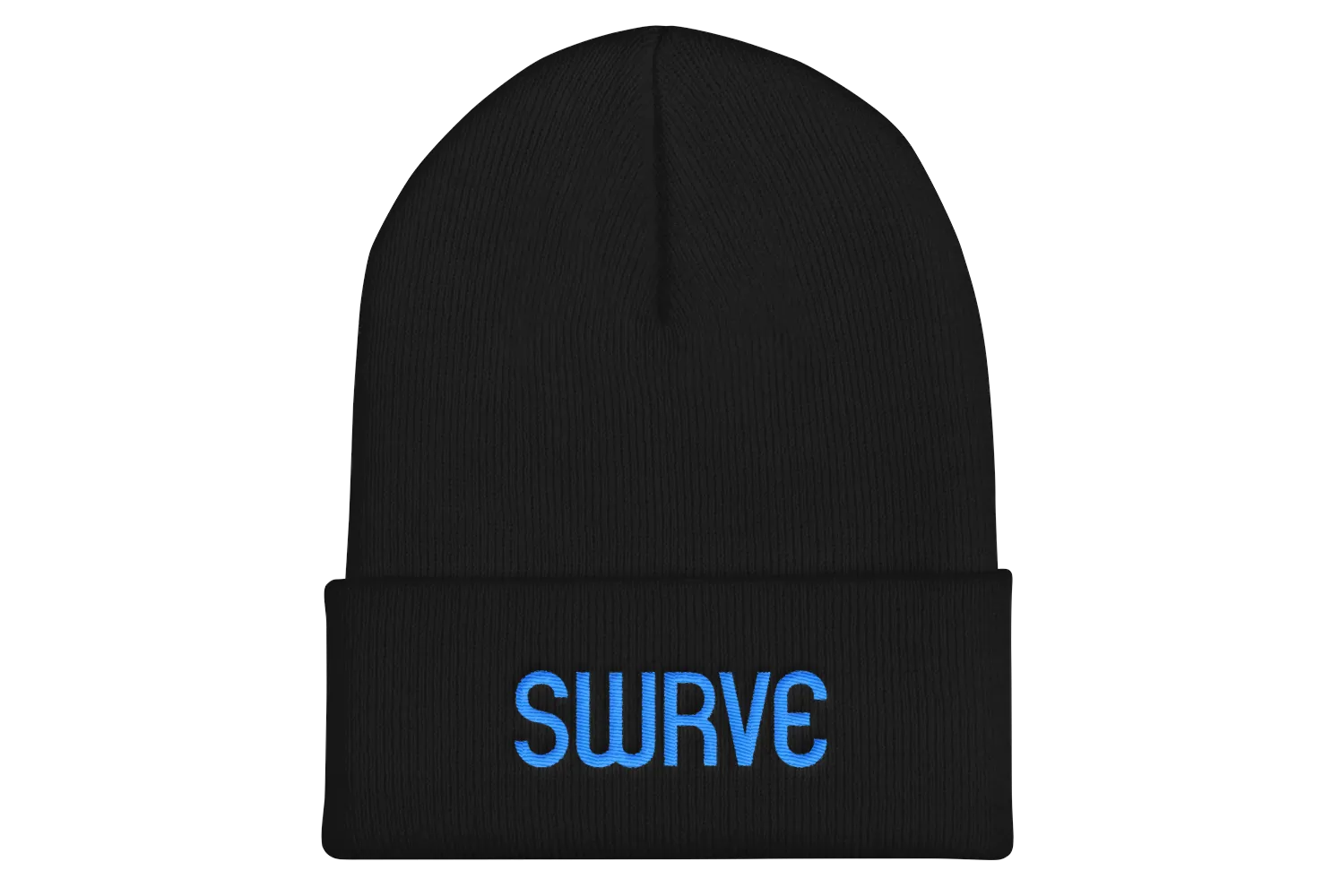 swrve 1968 CYAN embroidered beanie