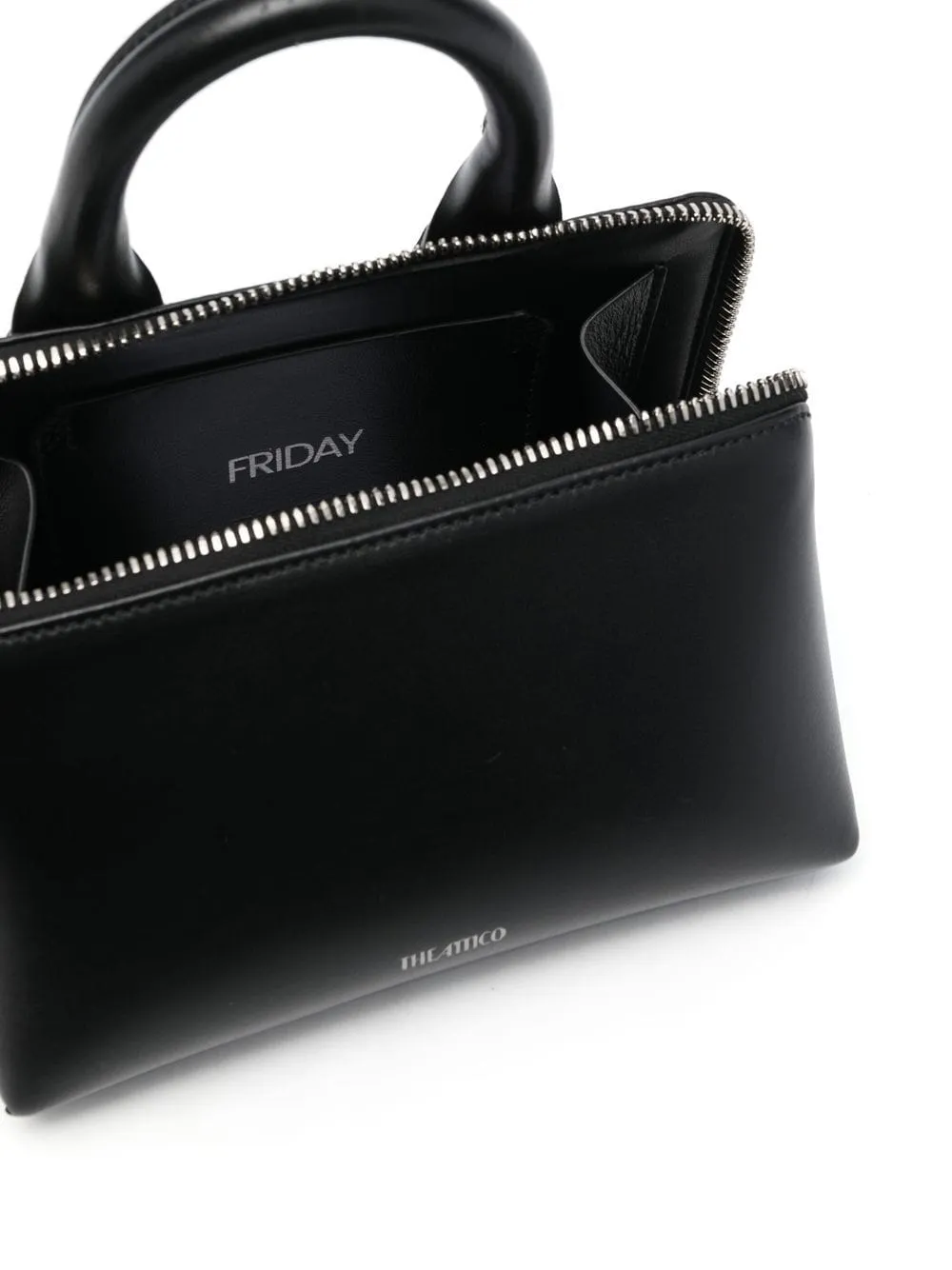 THE ATTICO Black 24FW Women's Shoulder Bag