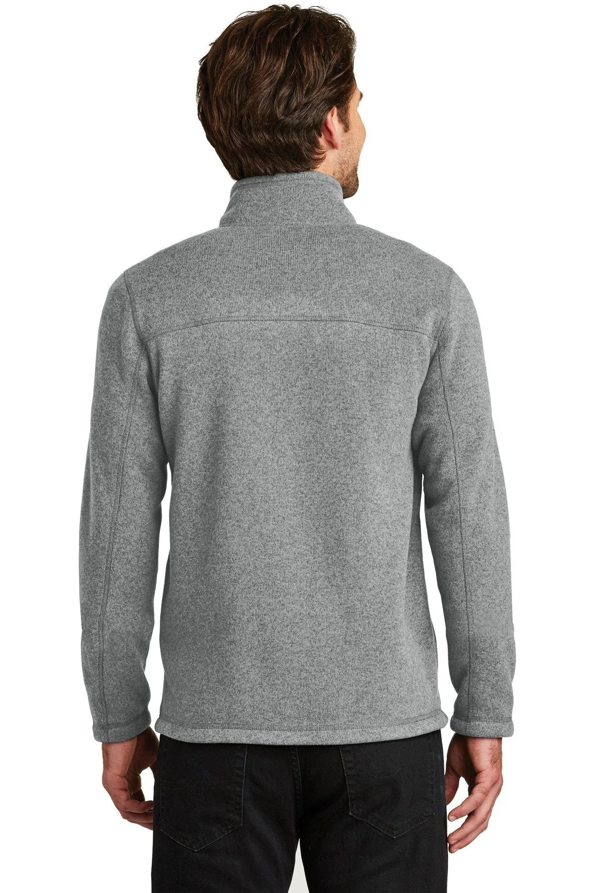 The North Face Sweater Fleece Jacket NF0A3LH7 TNF Medium Grey Heather [Mulhern + Kulp]