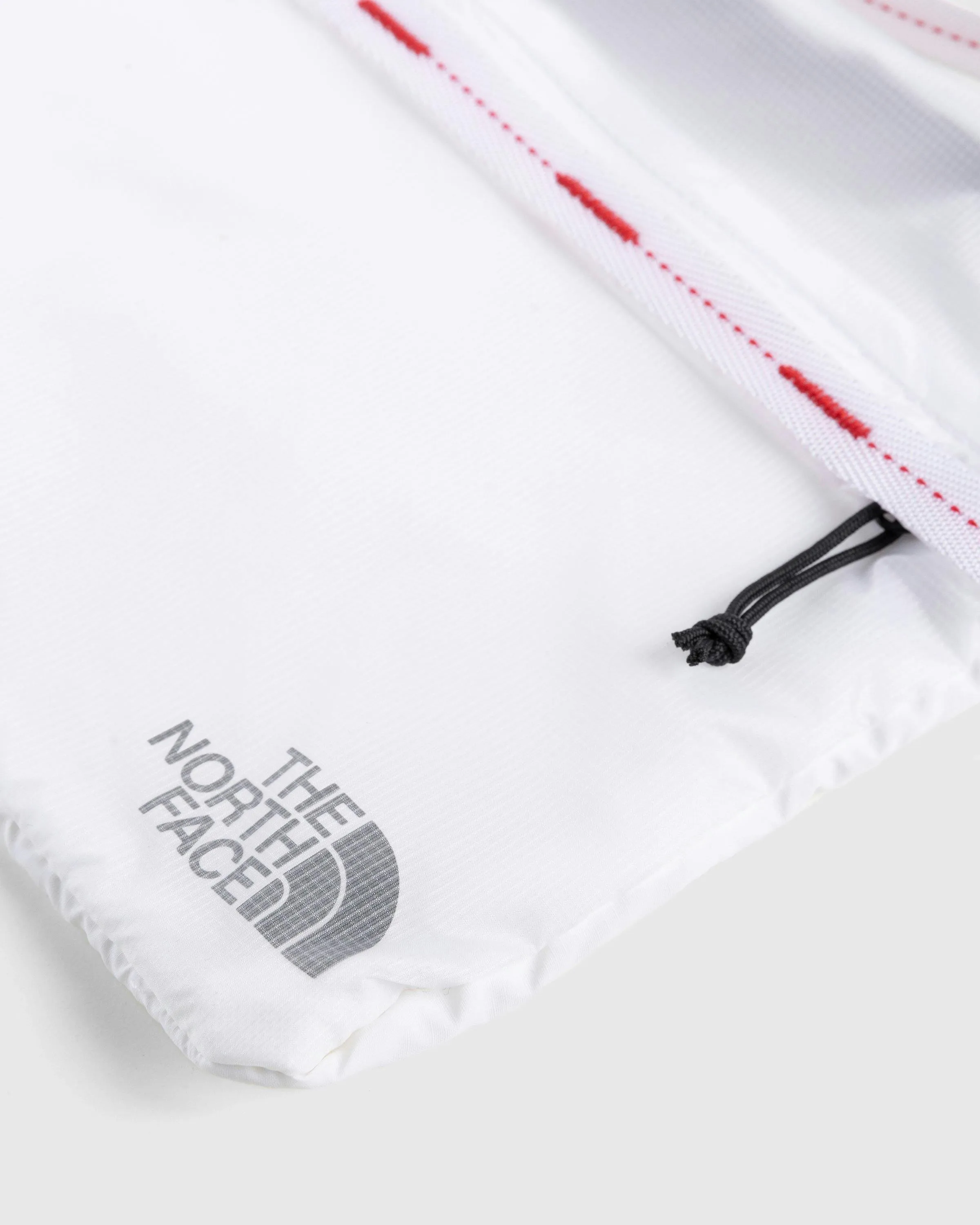 The North Face – Flyweight Shoulder Bag White/Asphalt Grey/Red | Highsnobiety Shop